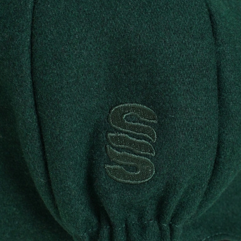 Baggy Cricket Cap - Bottle Green