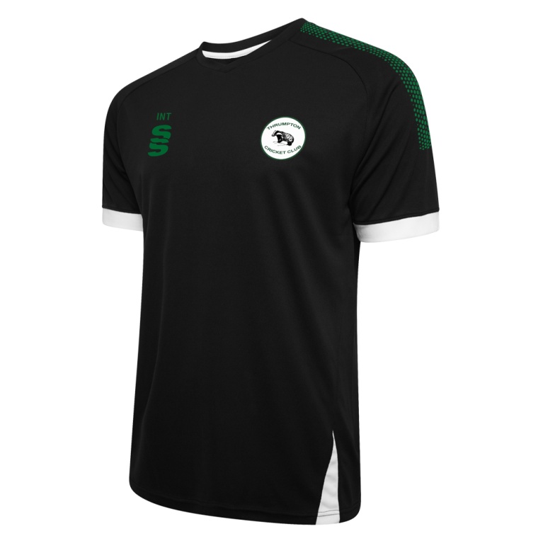 Fuse Training Shirt : Black / White